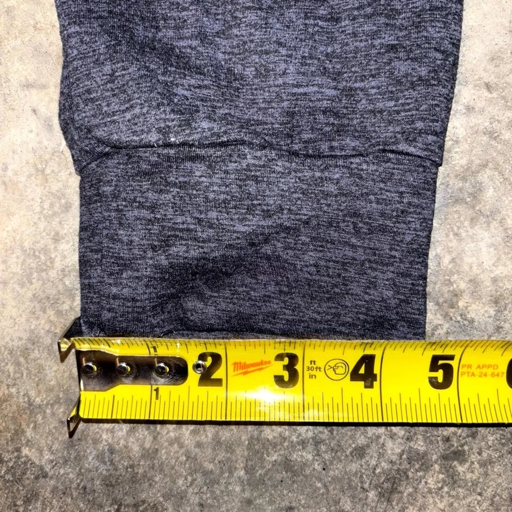 Mondetta Jogger Pants Womens Medium Charcoal Heather Stretch Tapered Leg Gym - Picture 5 of 8